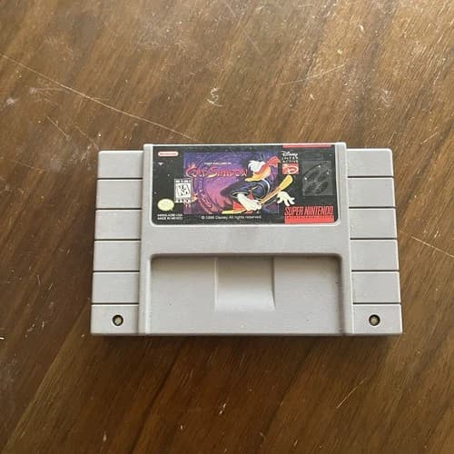 Maui Mallard in Cold Shadow SNES SUPER NINTENDO Auth Game Cart Tested