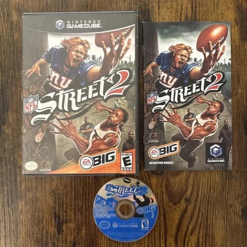 NFL Street 2 (Nintendo GameCube, 2004) CIB Complete Authentic Tested & Working