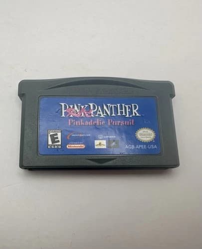Pink Panther Pinkadelic Pursuit Nintendo Gameboy Advance GBA GREAT Cartridge!
