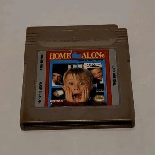 THQ Home Alone Nintendo Game Boy Video Game Cartridge Original 1991 Release