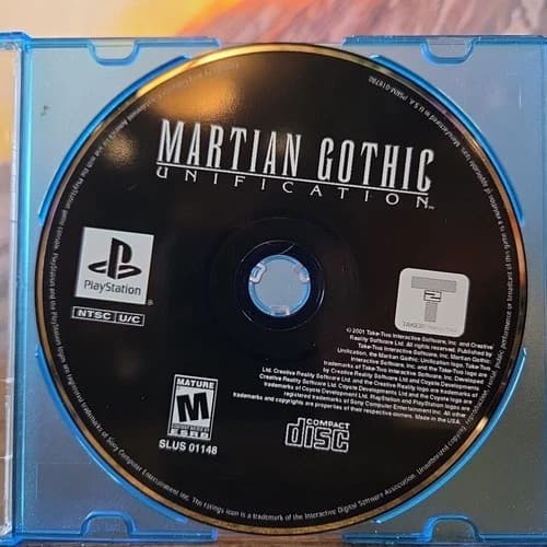 Martian Gothic: Unification - Sony PlayStation 1 PS1 2001 - Disc Only - Tested