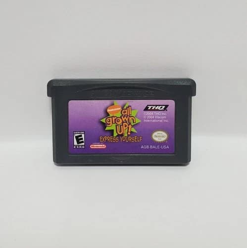 Nickelodeon All Grown Up Express Yourself (Nintendo Game Boy Advance, GBA, 2004)