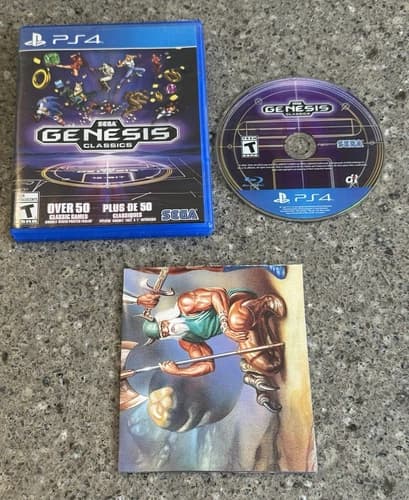SEGA Genesis Classics (Sony PlayStation 4, 2010)