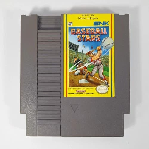 Baseball Stars Nintendo Entertainment System NES Game Cartridge Only - Tested