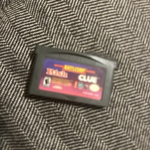 Battleship Risk Clue Hasbro 3 Game Nintendo GBA Gameboy Advance