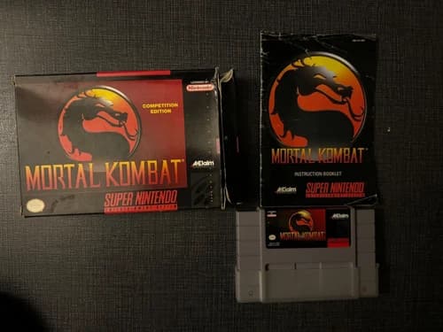 Mortal Kombat: Competition Edition CIB (Super Nintendo, 1999)