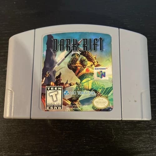 Dark Rift (N64/Nintendo 64, 1997) Authentic, Working, Game Cartridge Only