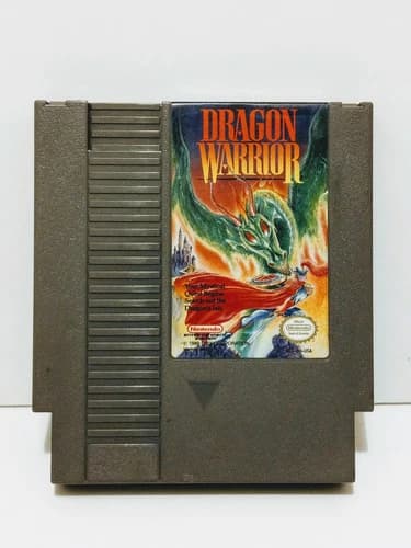 1985 DRAGON WARRIOR NES NINTENDO VINTAGE VIDEO GAME