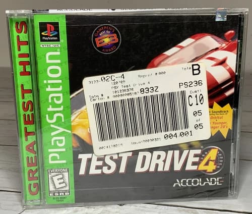 Test Drive 4 Accolade Greatest Hits (Sony PlayStation 1, 1999)