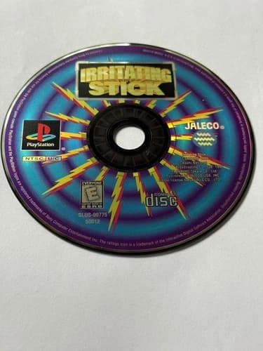 Irritating Stick Sony PlayStation 1, 1999, Disc Only Tested Works Great