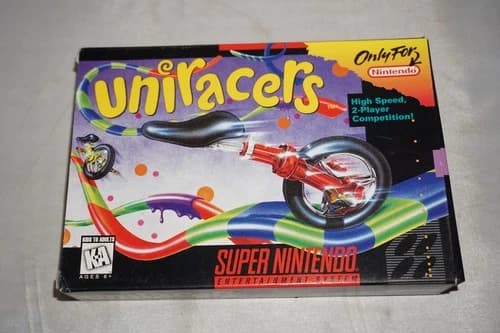 Uniracers (Super Nintendo SNES) Complete in Box CIB