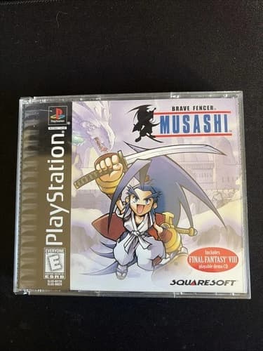 Brave Fencer Musashi (Sony PlayStation 1, 1998) CIB PS1