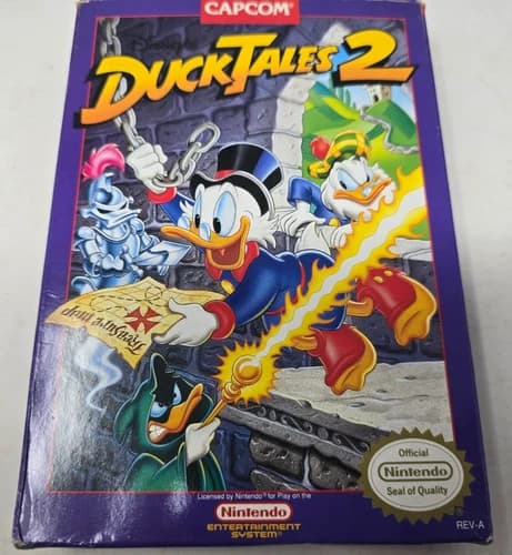 Disney’s Duck Tales 2 - Nintendo NES - Authentic Original - Complete w/ Manual