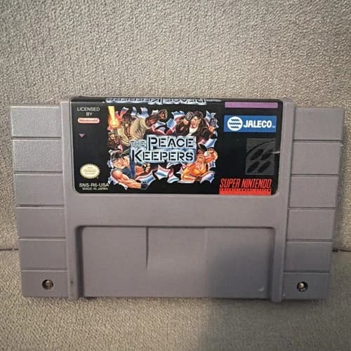 The Peace Keepers (Super Nintendo SNES) Authentic Tested