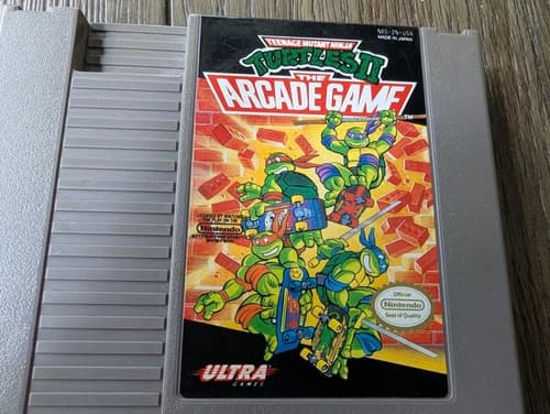 Teenage Mutant Ninja Turtles II: The Arcade Game (Nintendo NES, NTSC-U/C)