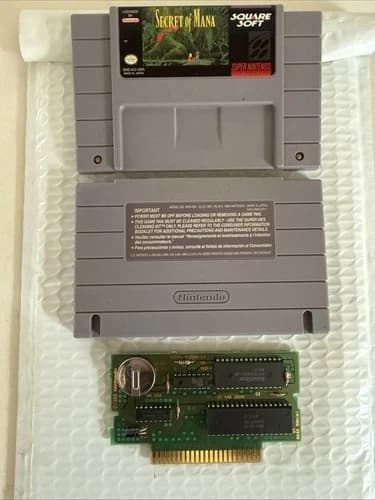 Secret of Mana SNES (Tested And Works) Authentic