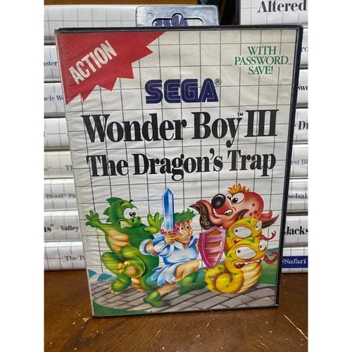 Wonder Boy III the Dragon's Trap for Sega Master System SMS