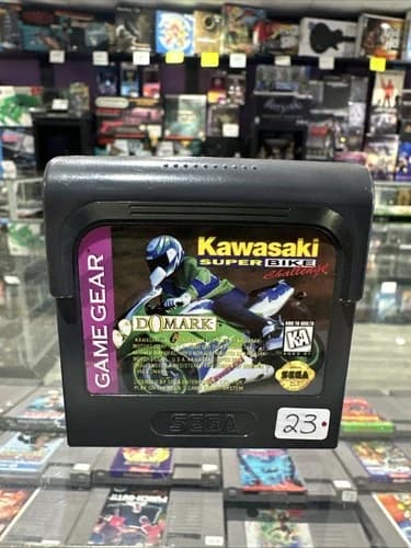 Kawasaki Super Bike Challenge (Sega Game Gear, 1994) Tested!