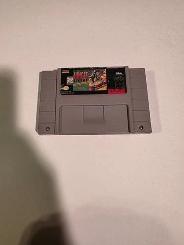 Jungle Strike: The Sequel To Desert Strike (Super Nintendo SNES, 1993) Authentic