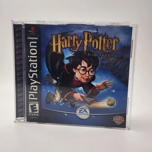 Harry Potter and the Sorcerers Stone Sony PlayStation PS1 With Registration Card