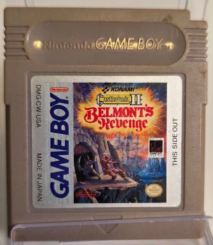 Castlevania 2 II: Belmont's Revenge (Nintendo Game Boy, 1991) - Cart Only