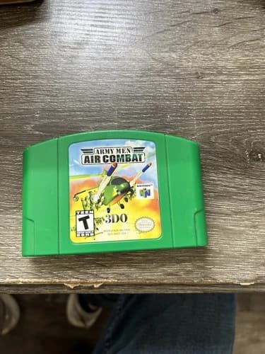 Army Men: Air Combat (Nintendo 64, N64) – Authentic – TESTED – Works Great