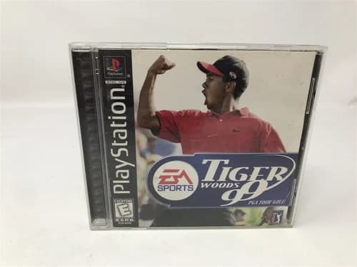 Tiger Woods 99 - Recalled/South Park - Sony Playstation 1 PS1 - Complete In Box