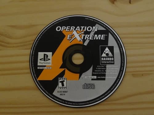 Action Man Operation Extreme (Sony Playstation 1, 2000, PS1) Disc Only