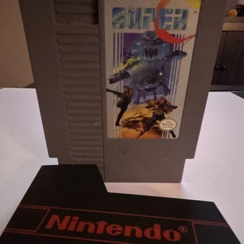 Konami Super C Nintendo NES Game Cartridge NTSC-U/C Cartridge Only