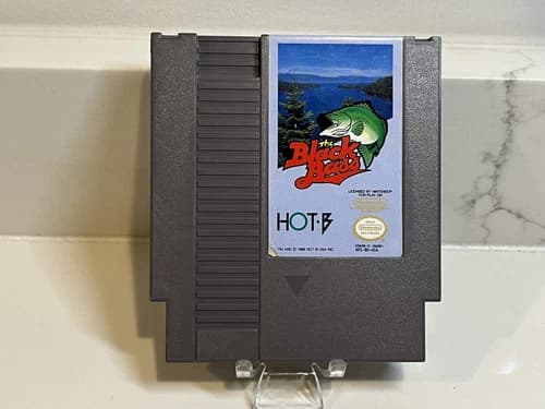 The Black Bass - 1989 NES Nintendo Game - Cart Only - TESTED!