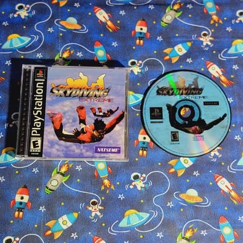 Skydiving Extreme (Sony PlayStation 1 PS1, 2001) - Complete w/ Manual