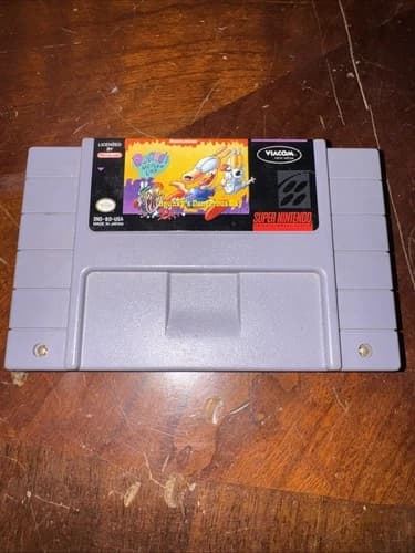 Rocco’s Modern Life Spunkys Dangerous Day Super Nintendo SNES Cartridge Only