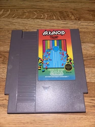Nintendo NES Arkanoid (Cleaned, Tested & Working)