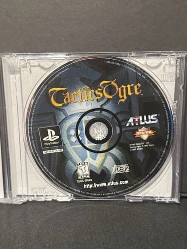 Tactics Ogre Sony Playstation 1 PS1 Disc Only Tested