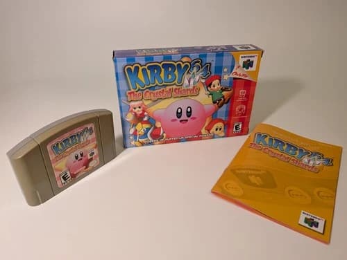 Kirby 64 - The Crystal Shards - Nintendo 64 N64 - CIB - Authentic, Tested, Works
