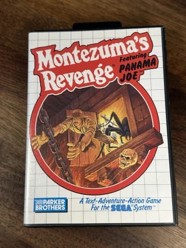 Montezuma's Revenge Sega Master System Authentic CIB Complete, w/manual