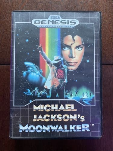 Michael Jackson's Moonwalker - Sega Genesis, 1995 - CIB