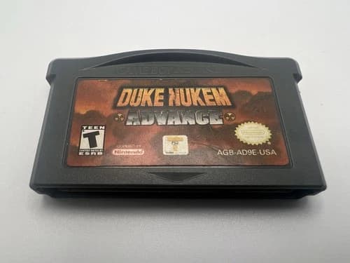 Duke Nukem Advance (Game Boy Advance GBA, 2002) Authentic Cartridge TESTED