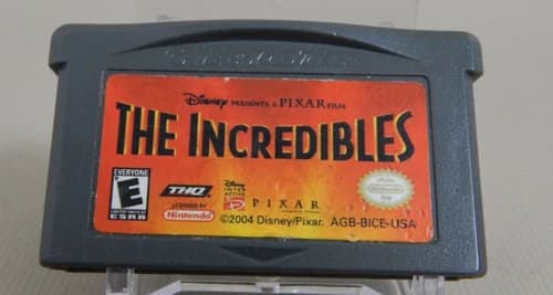 The Incredibles Nintendo Game Boy Advance, 2004 GBA Authentic Tested Works