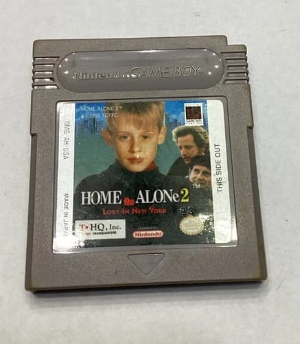 Home Alone 2: Lost in New York (Nintendo Game Boy, 1992) GB Cartridge Only Teste