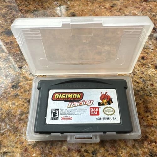 Digimon Racing (Nintendo Game Boy Advance, 2004) Game Only Tested Working