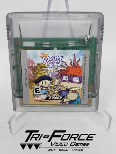 Rugrats in Paris The Movie (Nintendo Game Boy Color, 2000) GBC, Tested !