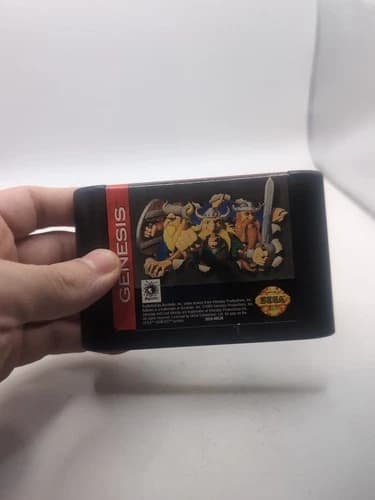 The Lost Vikings Sega Genesis Tested Working