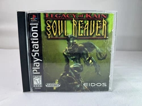 Legacy of Kain Soul Reaver (Playstation One PS1 1999) Black Label