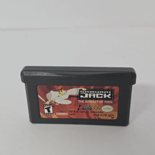 Samurai Jack: The Amulet of Time (Nintendo Game Boy Advance, 2003) - Tested