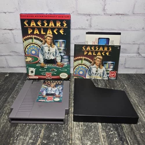 Caesars Palace (Nintendo Entertainment System | NES) Complete in Box CIB