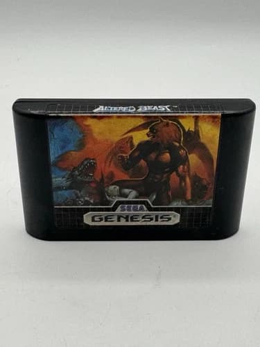 Altered Beast Game Cartridge Genesis (Sega Genesis, 1989)