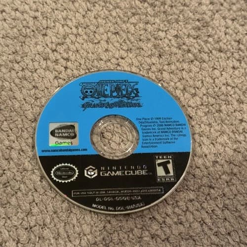 One Piece Grand Adventure Nintendo GameCube Disc Only