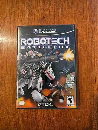 Robotech: Battlecry (Nintendo GameCube, 2002) CIB Complete! w/ Registration!