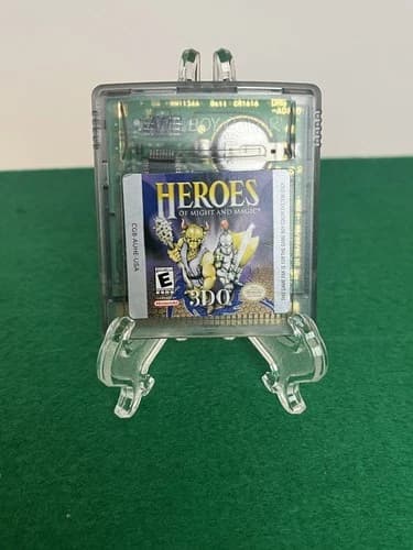 Heroes of Might and Magic (Nintendo GameBoy Color, GBC, 1998) Authentic Tested